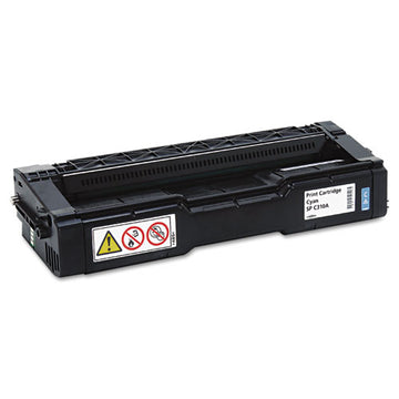 Ricoh® 406345 Toner, 2,500 Page-yield, Cyan freeshipping - TVN Wholesale